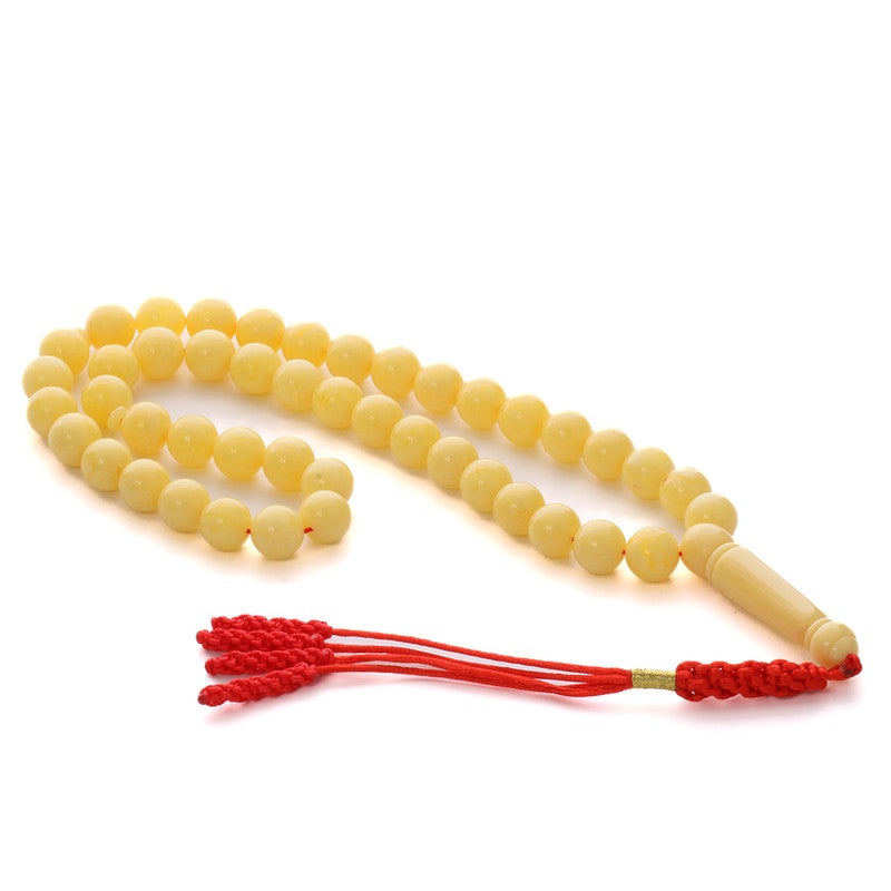 آر إس مسباح تراب الكهرمان البولندي لون مستكا45 كركوشة أحمر دائري - Image 2