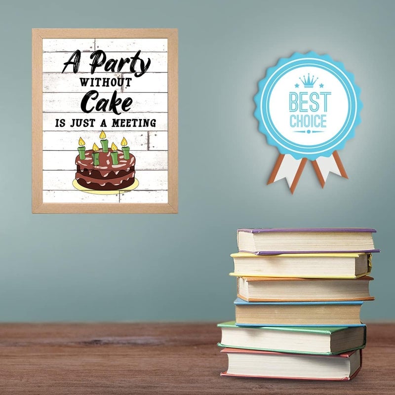 Chaka Chaundh Bakery Cake Quotes Wall Frame - Image 4