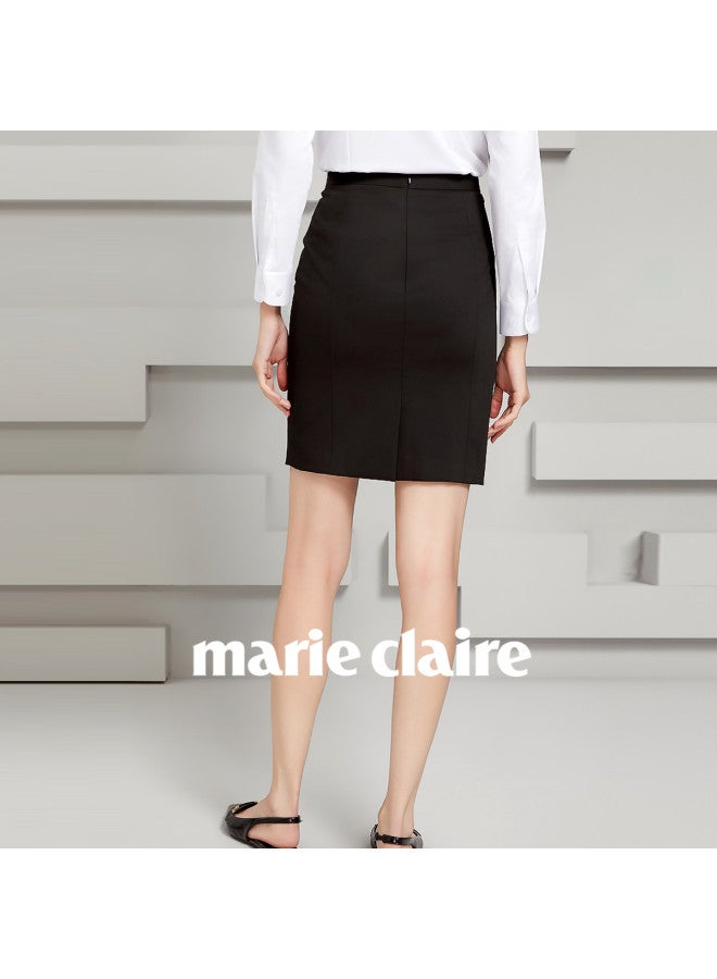 Marie Claire Jiaren Elegant Professional Skirt Women Spring New Business Style High Waist Temperament Pencil Skirt - Image 4