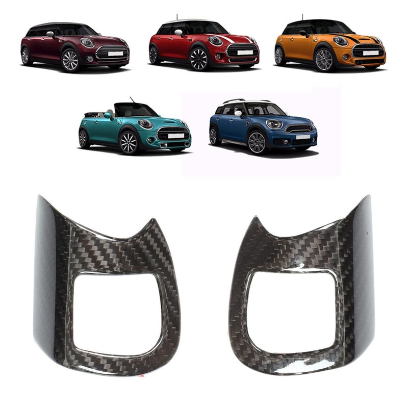 Carbon Fiber Air Vent Cover Trim Automotive Interior Decor for Mini F54 F55 F56 F57 F60 - Image 4