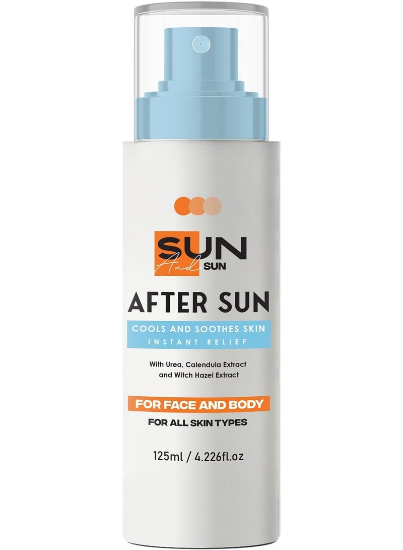 So Sandy Face and Body Spray for Instant Redness Relief After Sun Exposure | Cooling, Soothing Formula, Helps Calm Irritated Skin and Supports Hydration for Daily Outdoor Use - Image 1