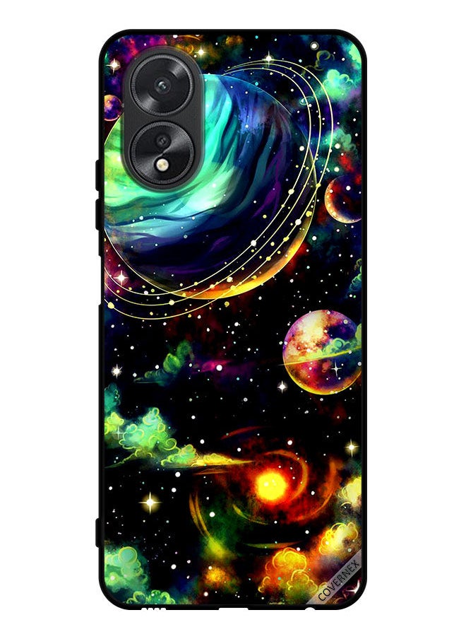 Covernex Protective Case Cover For Oppo A38 Plants Saturn  - Image 1