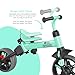Yvolution 3 in 1 Toddler Trike Y Velo Flippa Push Tricycle Toddler Balance Bike with Parent Steering Push Handle for Boys Girls 25 Years Old - Image 4