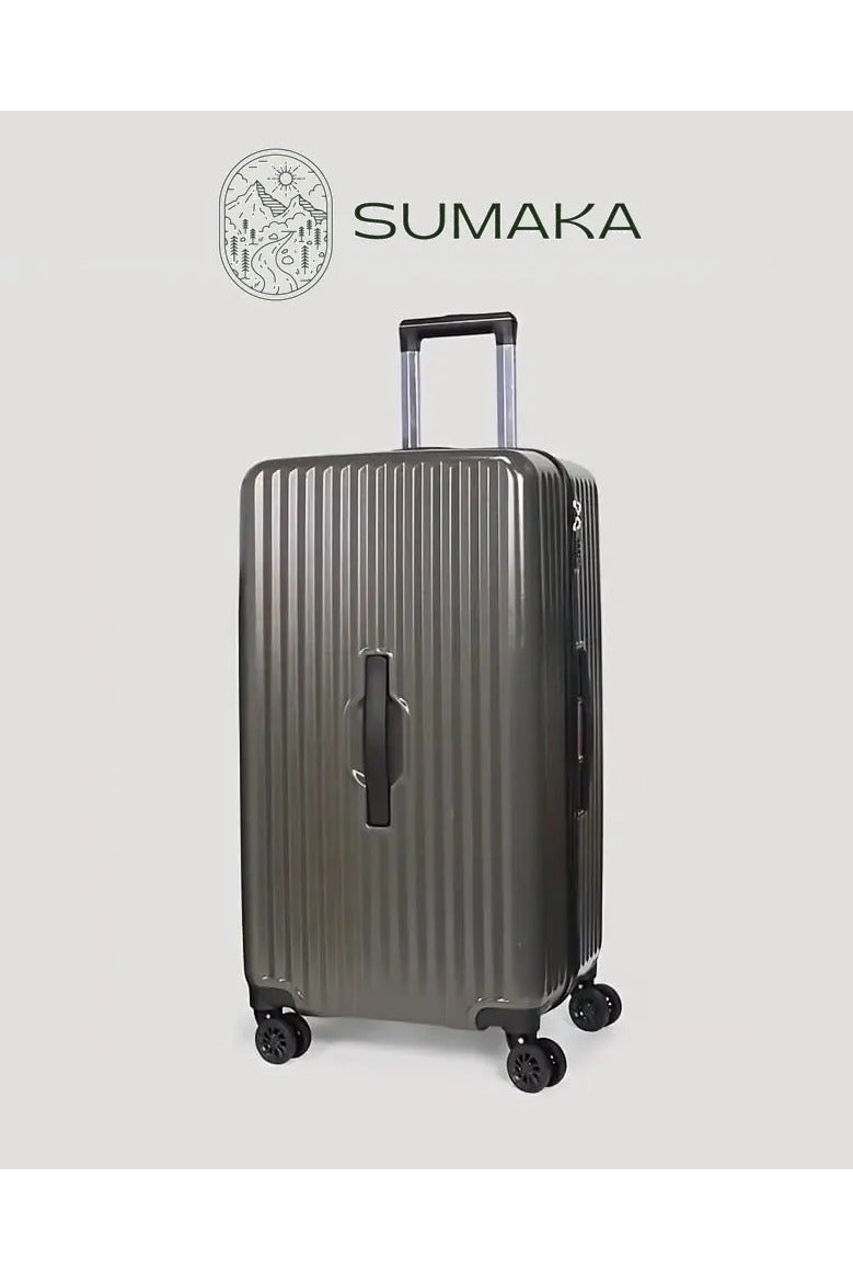 SUMAKA ABS+PC Luggage for Travel Suitcase with 360° Spinner Wheels & TSA Lock, Set of 2 pcs: 22"+26" Inch - Image 1