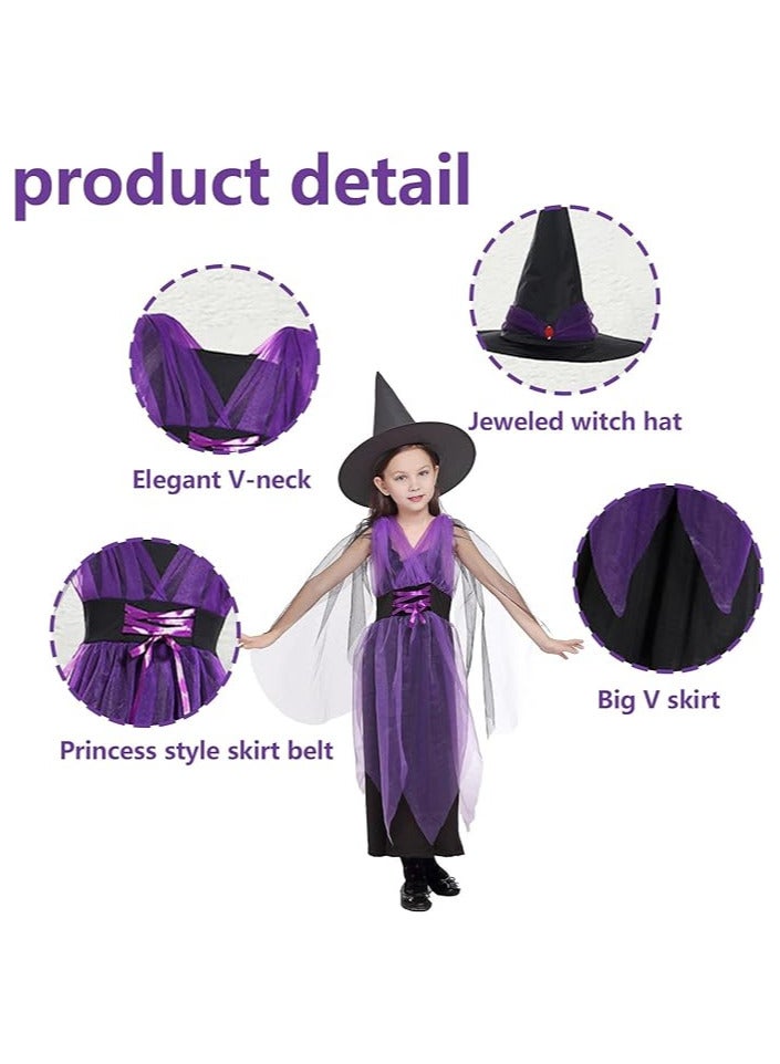AUTOYSUR Witch Dress, Girls Witch Costume, for Cosplay - Image 5