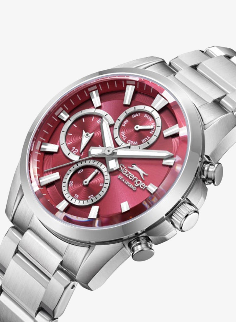 Slazenger Men's Metal Multifunction Watch SL.9.2522.2.08 - 42 mm - Image 2