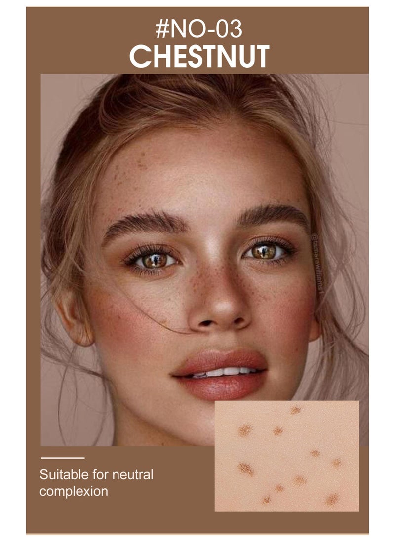 Handaiyan HANDAIYAN Freckle Pen 4 Colors Available, Natural Lifelike Freckle Makeup Pen, Waterproof Long Lasting Quick Dry Natural Makeup (3)  - Image 2
