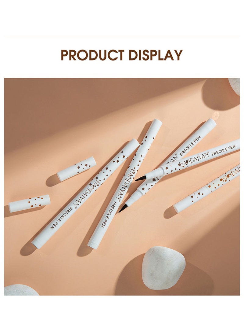 HANDAIYAN Freckle Pen 4 Colors Available, Natural Lifelike Freckle Makeup Pen, Waterproof Long Lasting Quick Dry Natural Makeup (3)