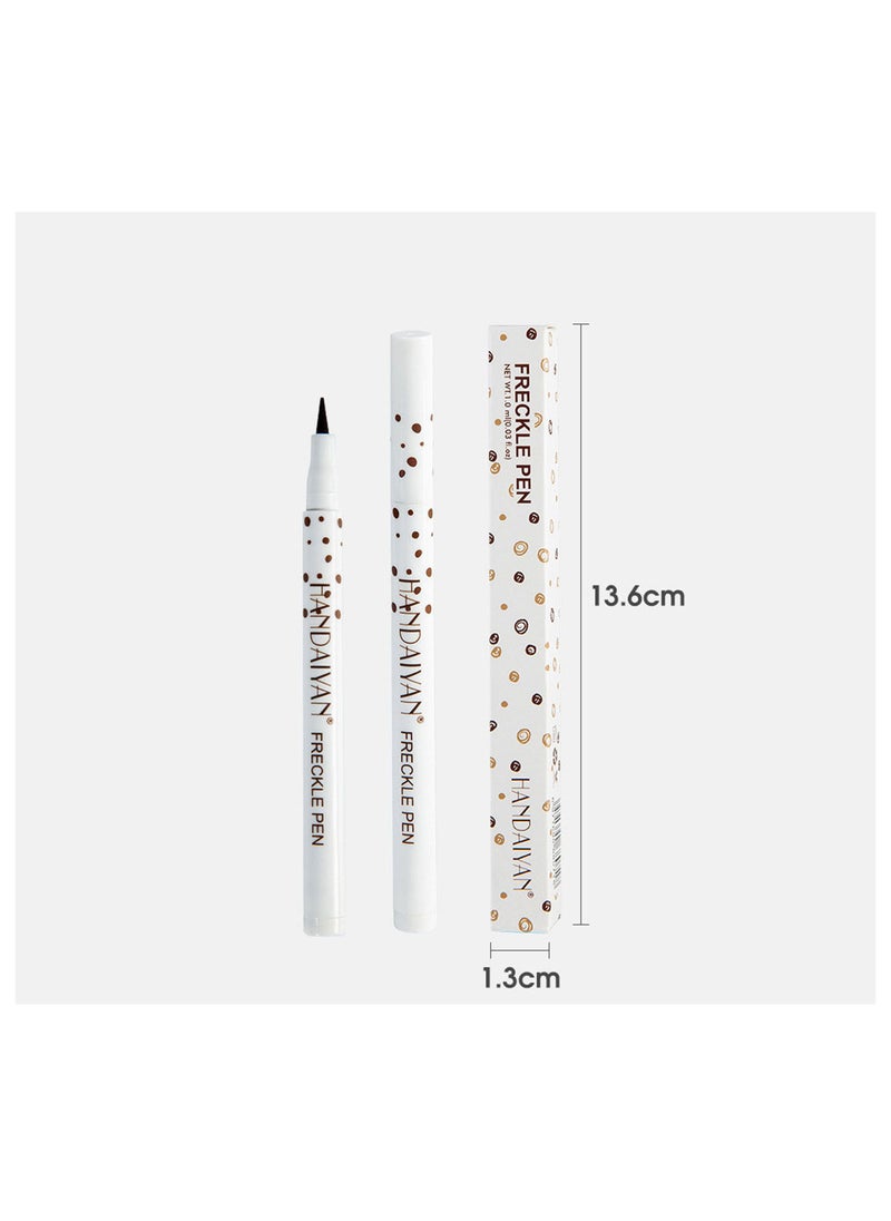 HANDAIYAN Freckle Pen 4 Colors Available, Natural Lifelike Freckle Makeup Pen, Waterproof Long Lasting Quick Dry Natural Makeup (3)