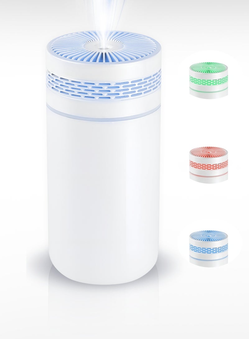 مرطب سيارة مع ناشر عطري، ناشر زيوت عطرية يعمل عبر USB، بخاخ صغير محمول للسيارة والمنزل والمكتب وغرفة النوم - Image 1