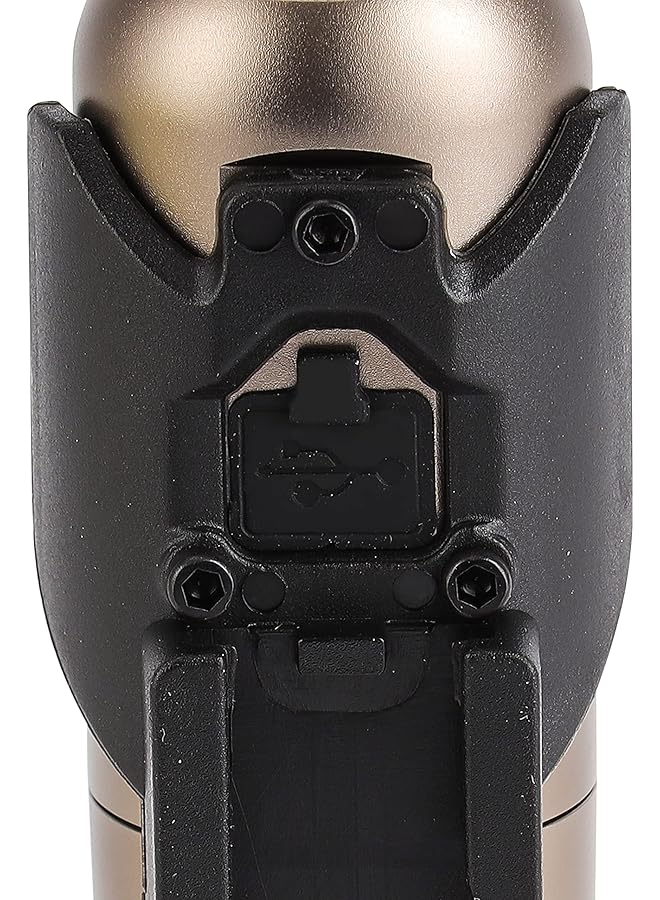 KRYPTON Bike n Flashlight KNFL5440 Impact Resistant Waterproof and Compact Size Uses Rechargeable and Replaceable Li ion Battery Rose Gold and Holder Includes a Holder 2 Years Warranty - Image 3