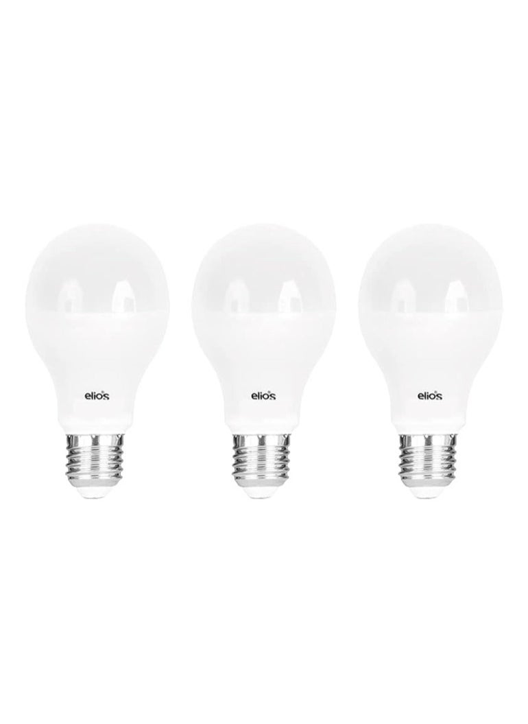 Elios - LED bulb, 12 Watt, 1200 brightness, Elios, set of 3 pieces, 12W White lighting - Image 1