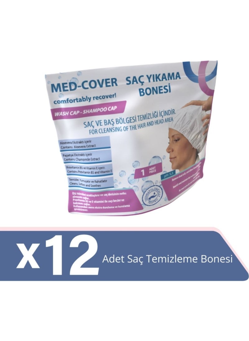 24 - Medcover Med-Cover Hair Washing Cap 1X12 Shipping - Image 1