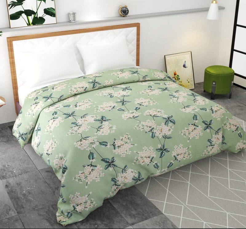 KIAAKSH KIAAKSH 320 TC Soft Glace Cotton King Size Duvet Cover II Razai Cover II Quilt Cover II Dohar for Double Bed with Zipper 90x100 Inch SF 29  - Image 2