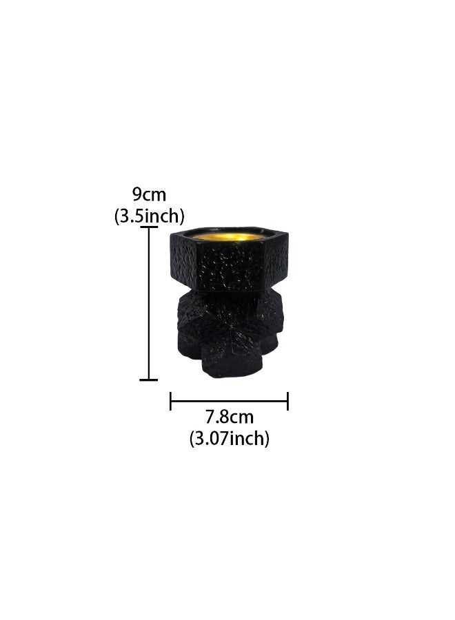 Incense burner, incense aroma burner, sandalwood burner, creative cross knot incense burner, resin handicrafts