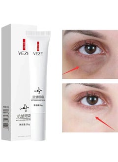 VEZE Nicotinamide Eye Cream Dark Circles Fading Anti Eye Bags, Hyaluronic Acid Moisturizing Serum for Puffiness and Eye Care  - Image 1