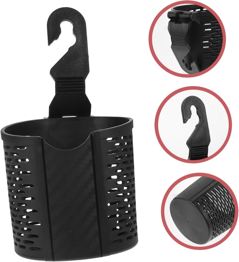 Car Hanging Cup Holder Multifunctional Water Bottle Organizer for Back Seat Easy to Install Fits Door Side and Seat Back for Drinks and Beverages - Image 4
