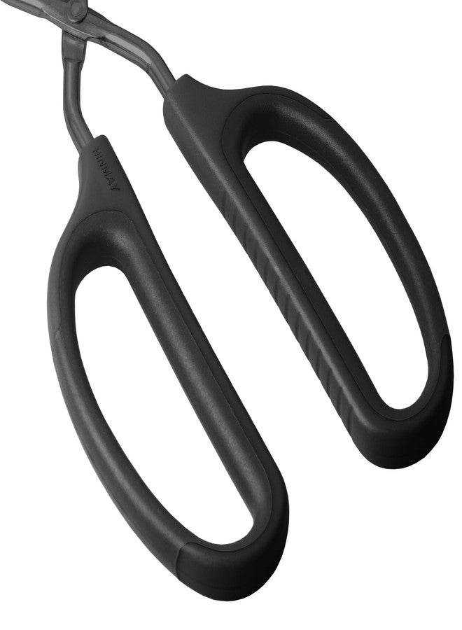 HINMAY 10" 12" 16" Stainless Steel Kitchen Tongs Set, Non-Slip Comfortable Grip Scissor Tongs for Cooking, Grilling & Serving, Set of 3 - Image 4