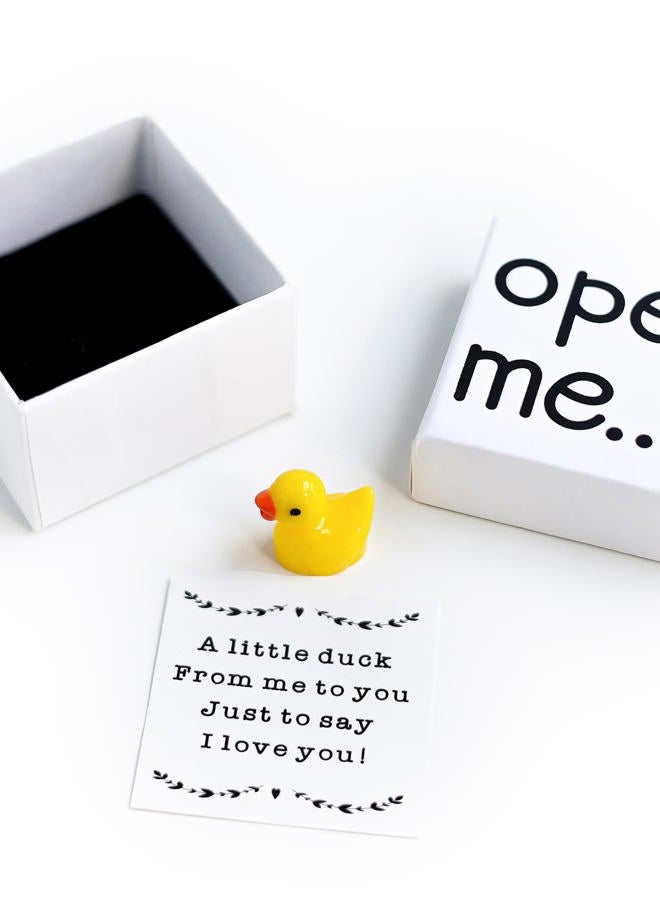 funfeel I Love You Gift, Duck Gift, Matchbox Gift, Boyfriend Gift, Girlfriend Gift, Valentine Gift - Image 1