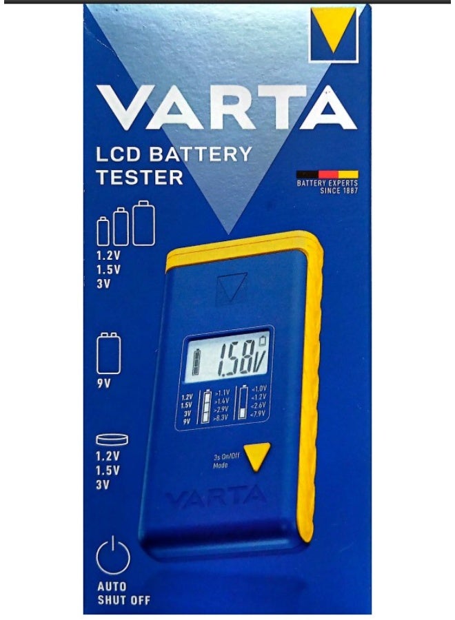 VARTA LCD BATTERY TESTER