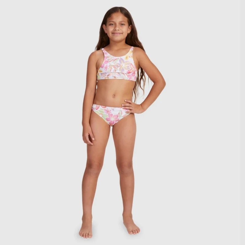 Roxy Tropical Time One Piece Swimsuit - Kids