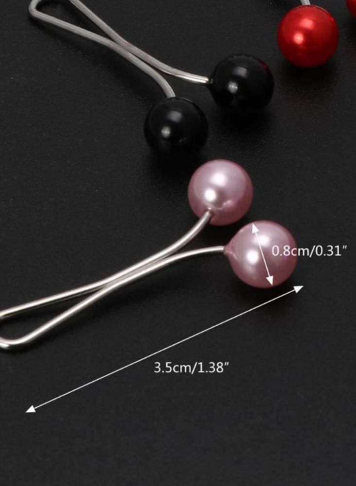 GoodBuy Set of six Hijab scarf women Turkish style clip pins - Image 2