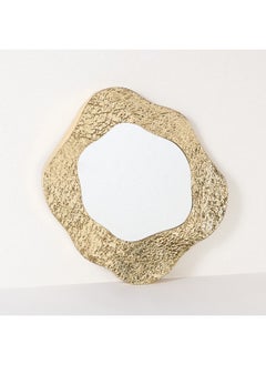 Home Box Delp Premium Heavy Duty Metal Textured Wall Mirror 83.2 x 5.7 x 76.2 cm  - Image 3