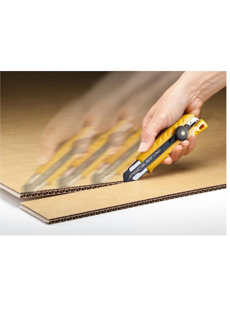 OLFA Cutter Heavy Duty Olfa L-1 18mm Ultra Sharp Blade  - Image 2