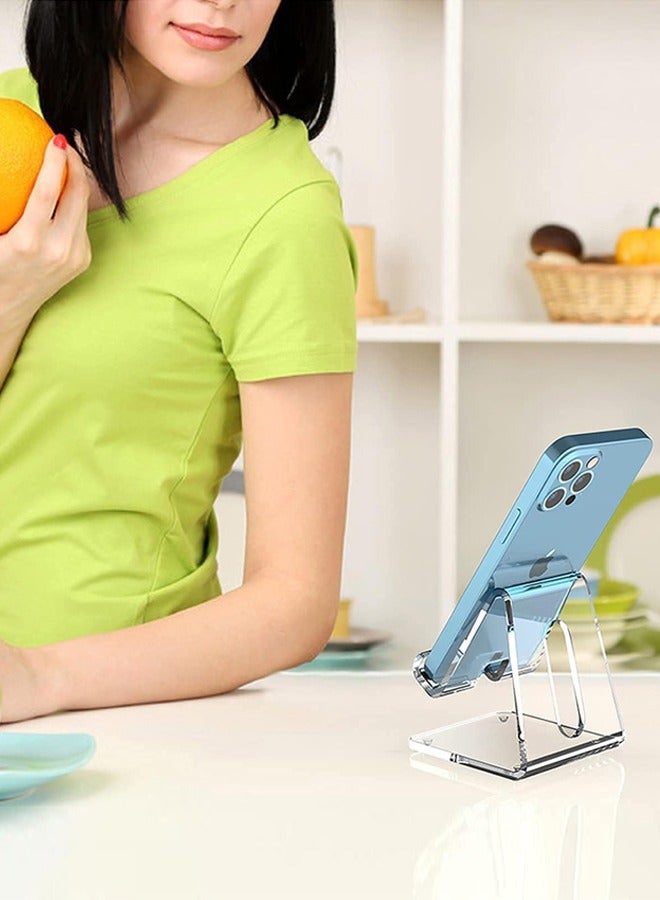 Acrylic Phone Stand, Portable Transparent Phone Stand,Desk Accessories - Image 5