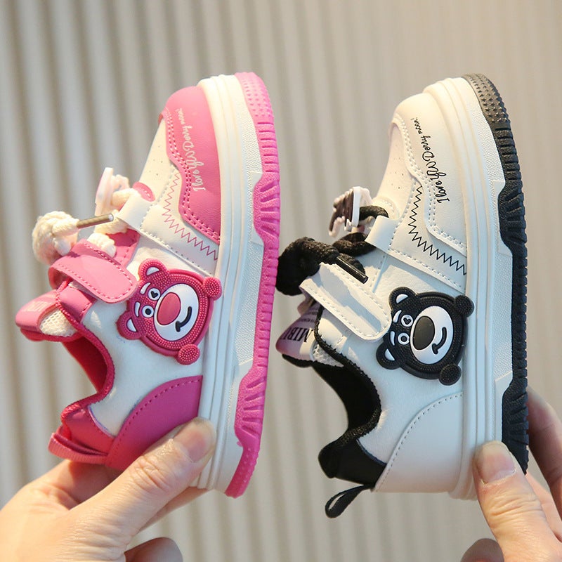 Mesh Sneakers Lightweight Flexible Sole Walking Shoes For Kids Indoor And Outdoor Activities - Image 3
