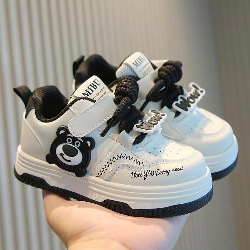 Mesh Sneakers Lightweight Flexible Sole Walking Shoes For Kids Indoor And Outdoor Activities - Image 4