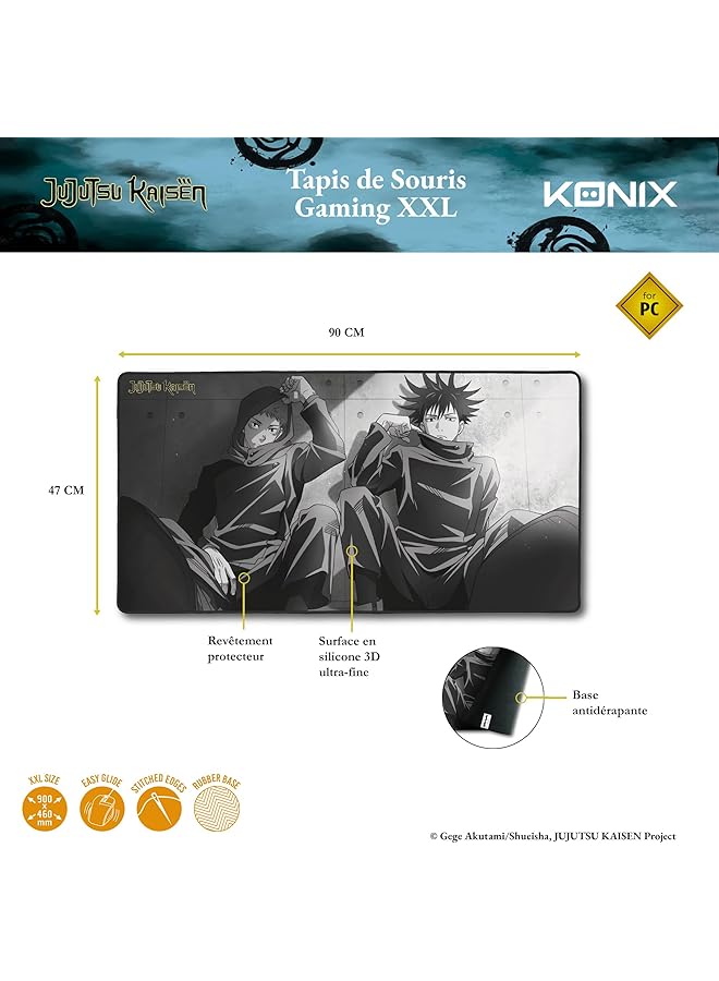 إيروريكس Tapis De Souris Xxl Jujutsu Kaisen - Image 4