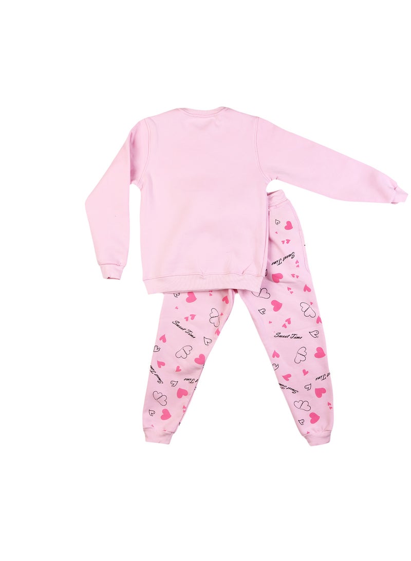 زيركون بيجامة شتوي بناتي - 3133 - Image 3