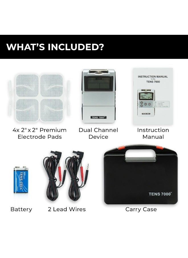 TENS 7000 - TENS 7000 2nd Edition Digital Unit with Accessories - Image 1