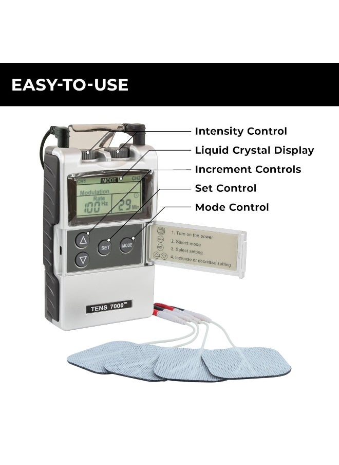 TENS 7000 - TENS 7000 2nd Edition Digital Unit with Accessories - Image 1