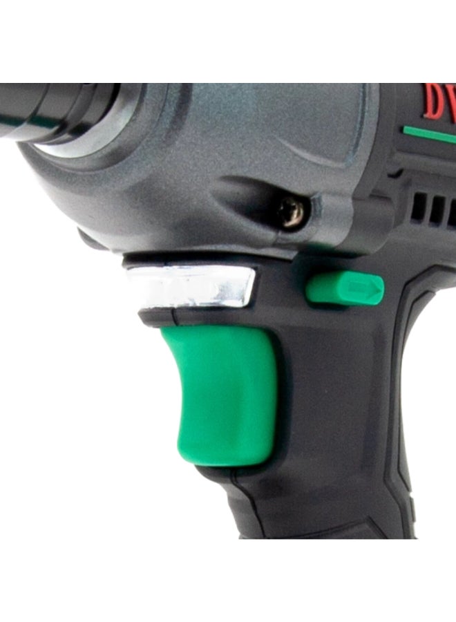 DWT 20V Brushless Cordless Impact Wrench Black and Green 26 x 10 x 31.5 cm ABWP-20 HDN-4C2 BMC - Image 4