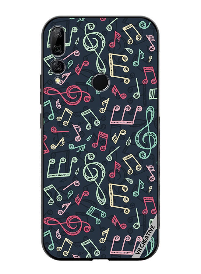 VR CREATIVE Protective Case Cover For Huawei Y9 Prime 2019 Music Pattern Design Multicolour - Image 1