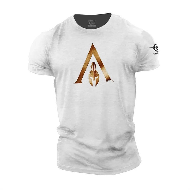 Vintage Men'S T Shirt Spartan 3D Printed T-Shirts Summer Sho - Image 4