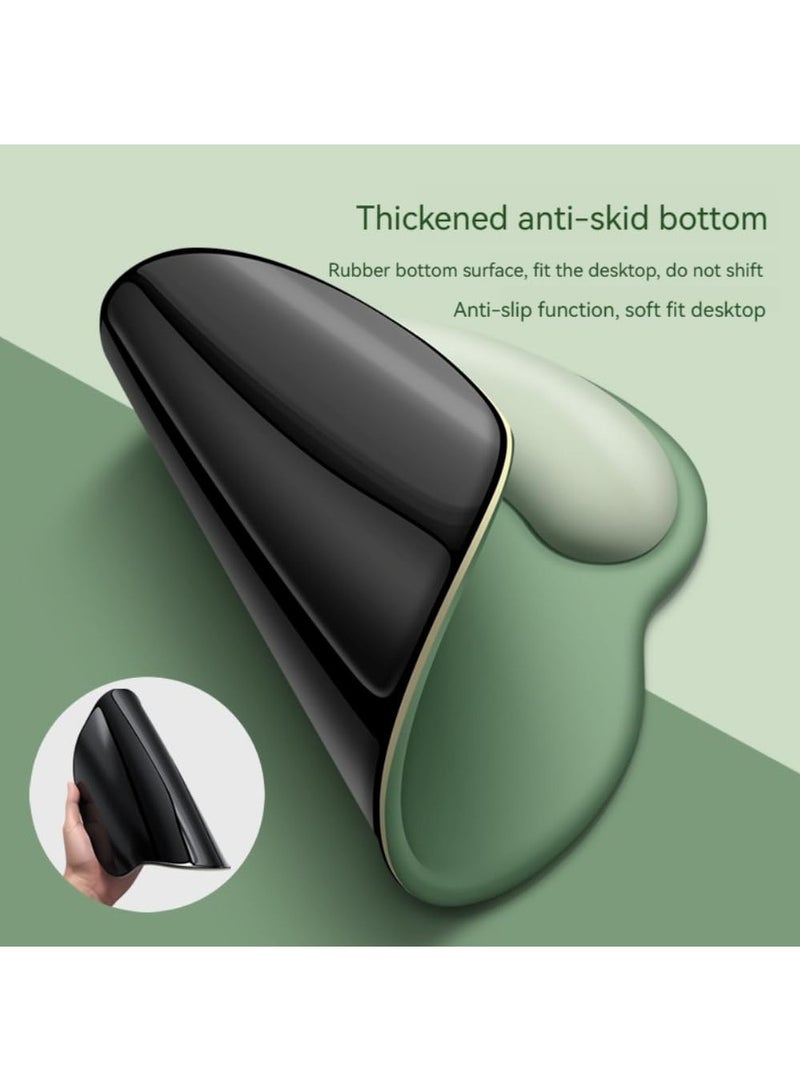 وسادة ماوس مريحة، وسادات ماوس داعمة للمعصم مع وسادة ماوس هلامية سيليكونية غير قابلة للانزلاق، مناسبة لملحقات الكمبيوتر المكتبية للألعاب - Image 4