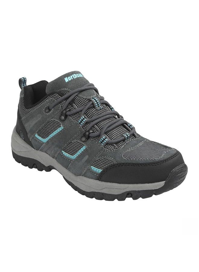 Northside Women's Monroe Low Hiking Shoe, Dark Gray Dark Turquoise, 4 UK - Image 3