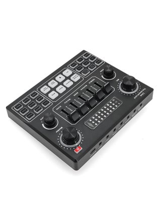 V9 Sound Card - DJ Mixer - Live Sound Card for Streaming - Audio Mixer for Streaming, Gaming, Recording, Singing, Tiktok, YouTube, PC, Computer - view 5