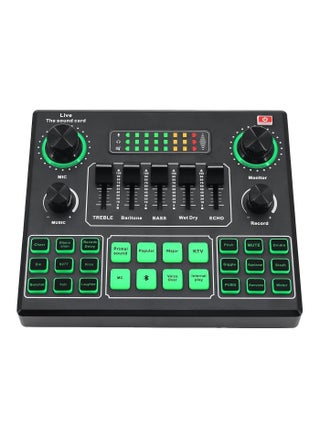 V9 Sound Card - DJ Mixer - Live Sound Card for Streaming - Audio Mixer for Streaming, Gaming, Recording, Singing, Tiktok, YouTube, PC, Computer - view 2