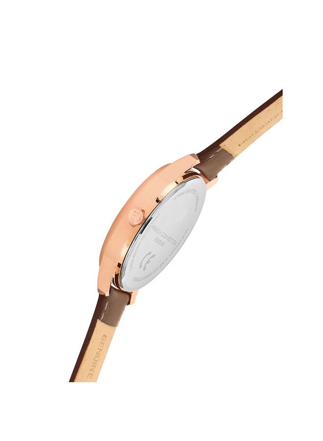 فرنش كونكشن ساعة رجالية كوارتز بقرص فضي 43 مم - Image 4