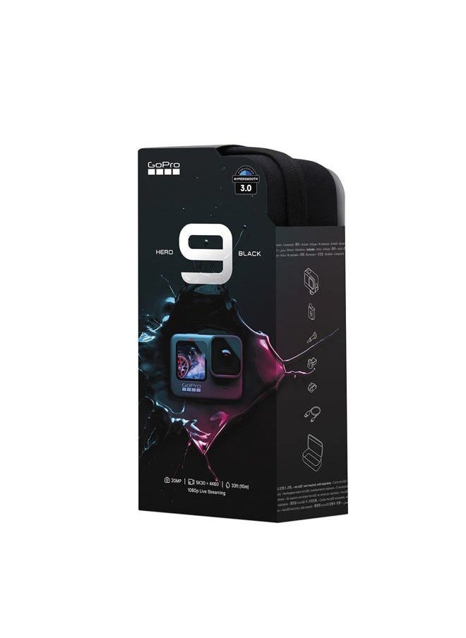 GoPro HERO9 Black - Waterproof Action Camera with Front LCD and Touch Rear Screens, 5K Ultra HD Video, 20MP Photos, 1080p Live Streaming, Webcam, Stabilization  - Image 4