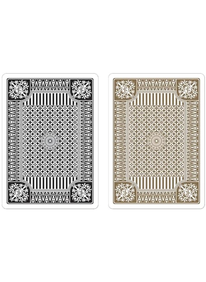Premium Playing Cards Poker Blackgold 