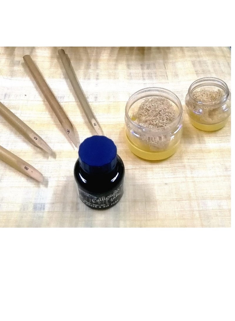 Bamboo set for Arabic Calligraphy, ASTD. 4 SIZES. - Image 5