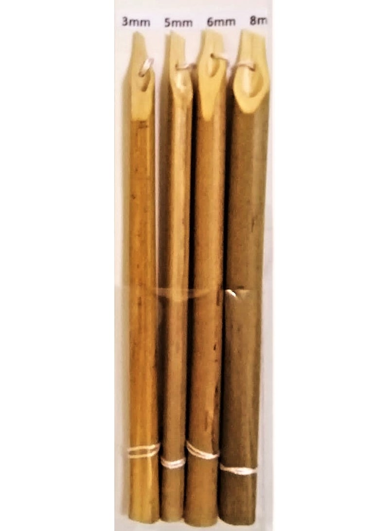 Bamboo set for Arabic Calligraphy, ASTD. 4 SIZES. - Image 1