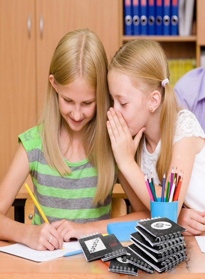 Zhanmai 48 Pcs Secret Mini Notepads Spiral Notebooks Ninja Notepads for Boys Girls, Spy Detective Theme Parties, Secret Agent Mystery Party Props School Activity Classroom Rewards Prizes - Image 5