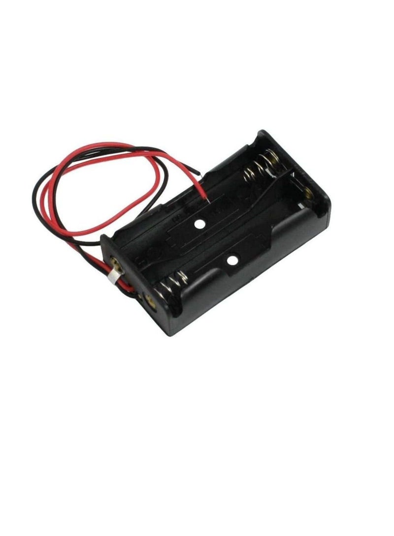 Battery Holder with Red and Black Wire 2 x AA - Image 2