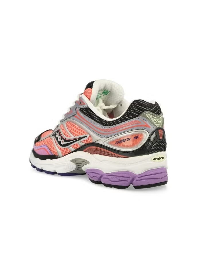 Saucony ProGrid Omni 9 Women's Running Shoes | Breathable Mesh Athletic Sneakers | Premium Cushioning Stability Walking, Jogging, Training & Gym Sports Shoes | Pink Purple - Image 4